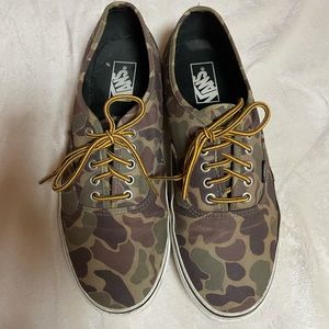 Vans Camo Men worn handful of times
